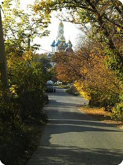 Stra&szlig;e in Sergijew Posad